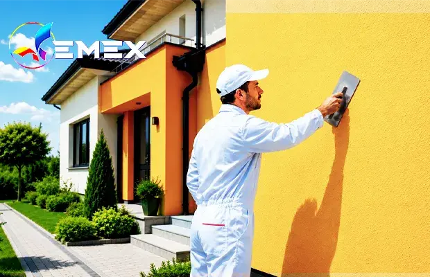 Tencuială decorativă “Emex”: aplicare corectă și durabilă